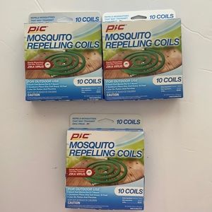 PIC Set of 30 Mosquito Coils Insect Repellent Patio